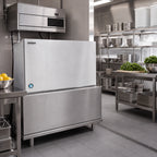 Thumbnail image #2 for Hoshizaki KM-1301SRJZ3 48-Inch Stackable Remote Air-Cooled Crescent Cube Ice Maker, 1,433 lb/24 Hr, 3-Phase