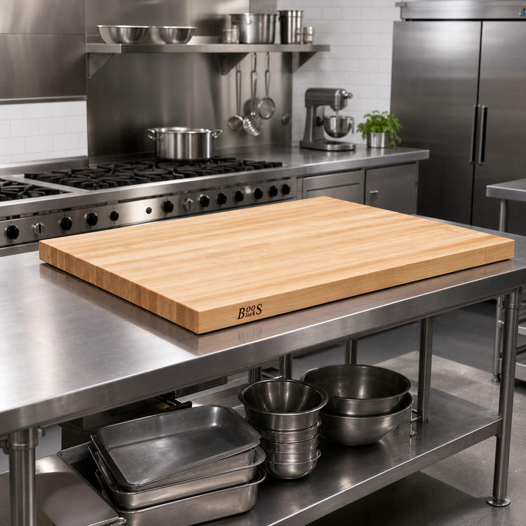 Product image #2 for John Boos Boos Block 36-Inch Square Edge Grain Maple Kitchen Countertop, 1-1/2-Inch Thick, Oil Finish