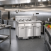 Thumbnail image #2 for Imperial 4-Tank Electric Floor Fryer with Built-In Filter System and Dump Station