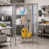 Thumbnail image #2 for QuadTruss Stationary Stainless Steel Open Wire Security Cage with Dual Lockable Doors, 39-1/4 x 17-1/4 x 67 Inches