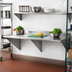 Thumbnail image #2 for Eagle Group Wall-Mounted Stainless Steel Work Table with Rear Up-Turn, 72 x 30 Inches
