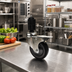Thumbnail image #2 for Omcan Stem Caster with Brakes for Commercial Shelving