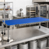 Thumbnail image #2 for QuadPlus 72-Inch x 24-Inch Solid Blue Polymer Shelf Mat with Quad-Adjust Frame