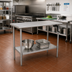Thumbnail image #2 for Eagle Group AdjusTable ADA/Ergonomic Height Adjustable Stainless Steel Work Table, 60 x 24 Inches