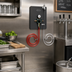 Thumbnail image #2 for Krowne Wall Bracket Beer Line Regulator with Tail Pieces, Tamper-Proof, 1-Line
