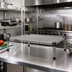 Thumbnail image #2 for QuadTruss Quad-Adjust® Reverse Mat Wire Shelf with Built-In Ledges, 24 x 24 Inches, Stainless Steel Finish