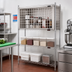 Thumbnail image #2 for Eagle Group Stainless Steel Security Enclosure Kit for Wire Shelving, 60
