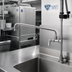Thumbnail image #2 for T&S Extra Heavy Duty Faucet Add-On with 12-Inch Spout for Pre-Rinse Spray Unit