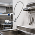 Thumbnail image #2 for T&S Brass B-0133-LB Spring-Action Pre-Rinse Unit with 18-Inch Riser, 44-Inch Hose, 1.15 GPM Spray Valve, Less Base Faucet