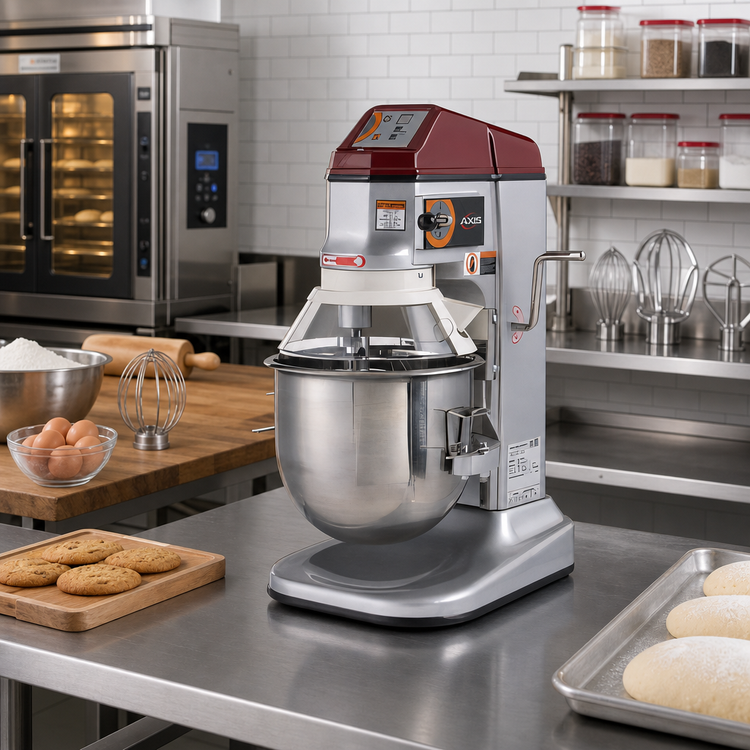 Product image #2 for Axis 12-Quart Countertop Planetary Mixer, Gear Driven, 3-Speed, 110V