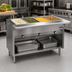 Thumbnail image #2 for Eagle Group Spec-Master Electric 63-1/2 Inch Hot Food Table with 4 Wet/Dry Wells