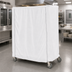 Thumbnail image #2 for Metro White Knitted Polyester Cart Cover for 60