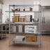 Thumbnail image #2 for Quantum Wire Shelving Starter Kit, 72 in. W x 30 in. D x 86 in. H, 4-Shelf, Chrome Plated