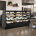 Thumbnail image #2 for Fusion 56-Inch High Refrigerated Service Case, 99-3/4-Inch Wide, Vertical Swing-Out Front Glass, 3 Solid Shelves, Remote DX Refrigeration