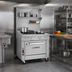 Thumbnail image #2 for Southbend Platinum Heavy Duty 32-Inch Gas Range with 2 Open Burners, 16-Inch Hot Top, and Cabinet Base
