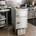 Thumbnail image #2 for Pitco Solstice Electric Single-Tank Floor Model Fryer with Built-In SoloFilter System, 40-50 lb Oil Capacity, 14 kW