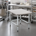 Thumbnail image #2 for Eagle Group 30-Inch x 30-Inch Stationary Mixer Stand with Stainless Steel Top and Galvanized Tubular Base