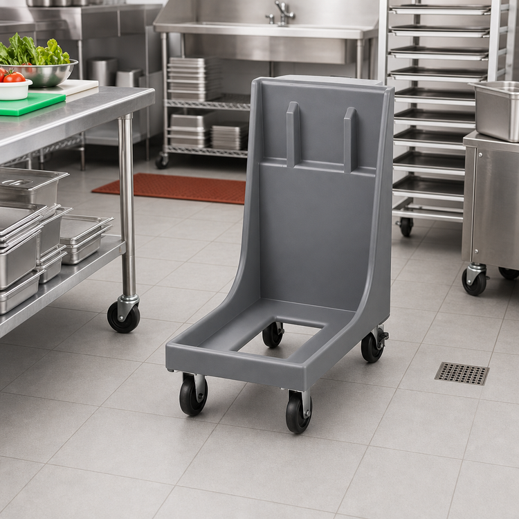Product image #3 for Cambro Camdolly Open Frame Utility Dolly with Handle, 350 lb Capacity