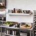 Thumbnail image #3 for New Age Adjust-A-Shelf Heavy-Duty Wall-Mounted Aluminum Shelf, 54 x 24 Inches