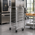 Thumbnail image #2 for Half-Size Nesting Aluminum Bun Pan Rack, 15-Pan Capacity, End Load