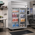 Thumbnail image #2 for Beverage-Air P Series Two-Section Top-Mount Glass Door Reach-In Freezer, 44.57 Cu. Ft.