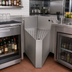 Thumbnail image #2 for Glastender CIWB-30 Underbar Inside Wedge Corner Drainboard, 24-Inch Deep, 30° Angle, No Legs, Stainless Steel