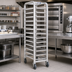 Thumbnail image #2 for Channel Lifetime Tough Extra Heavy-Duty All-Welded Aluminum End-Load Platter Rack, 12-Platter Capacity, 10.5-Inch Platters, 70-Inch High