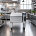 Thumbnail image #2 for RATIONAL iVario Pro L Pressure Multifunctional Cooking Center with Stand, 26 Gallon Pan, 208/240V, 3-Phase