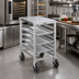 Thumbnail image #2 for Channel HT307 Half-Size Aluminum Bun Pan Rack, End-Load, 7-Pan Capacity