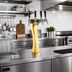 Thumbnail image #2 for Perlick Panther 4-Faucet Countertop Glycol-Cooled Draft Beer Tower