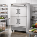 Thumbnail image #2 for True Two-Section Reach-In Freezer with 4 Half Doors, -10°F