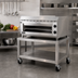Thumbnail image #2 for Garland 48-Inch Stainless Steel Equipment Stand with Intermediate Shelf for HEEGM48CL Broiler
