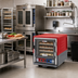 Thumbnail image #2 for Metro C5 3 Series Mobile Under Counter Moisture Heated Holding and Proofing Cabinet with Clear Polycarbonate Door, Red Insulation Armour