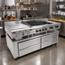 Thumbnail image #2 for Achiever ARS72 72-Inch Two-Section Refrigerated Chef Base with 4 Drawers