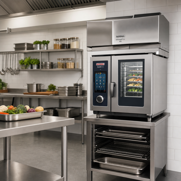 Product image #2 for RATIONAL UltraVent Plus XS Ventless Recirculating Condensation Hood, Type II, for XS Electric Combi Ovens