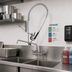 Thumbnail image #2 for Equip 8-Inch Centers Wall-Mount Pre-Rinse Unit with 12-Inch Swing Nozzle and Add-On Faucet