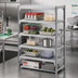 Thumbnail image #3 for Camshelving Premium 24 x 24-Inch 5-Shelf Vented and Solid Polymer Shelf Kit