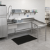Thumbnail image #2 for Spec-Master Right-Hand Island Clean Dishtable, 96-Inch Machine-to-Corner, 60-Inch Corner-to-End