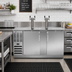 Thumbnail image #2 for Beverage-Air DD68HC-S 68-Inch Wide Direct Draw Beer Dispenser with Solid Doors and Dual Faucet Towers
