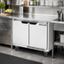 Thumbnail image #3 for Beverage-Air UCR34HC 34-Inch Shallow Depth Two-Section Undercounter Refrigerator