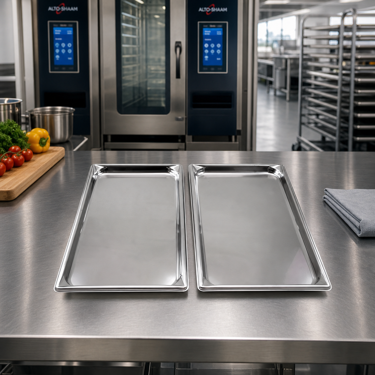 Product image #3 for Alto-Shaam Stainless Steel Drip Pan Without Drain for Cook and Hold Ovens
