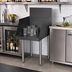 Thumbnail image #2 for Top Shelf TS Series 12-Inch Freestanding Underbar Drop-Down Drainboard