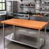 Thumbnail image #2 for Boos Block American Cherry Edge Grain Kitchen Countertop, 72 x 36 x 2-1/4 Inch, Oil Finish