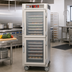 Thumbnail image #2 for Metro C5 6 Series Full-Height Mobile Heated Holding Cabinet with Dutch Clear Glass Doors and 34-Pan Lip-Load Capacity