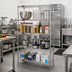 Thumbnail image #2 for Quantum Chrome Plated Wire Shelving Starter Kit, 36W x 21D x 74H, Stationary, 4 Shelves