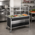 Thumbnail image #2 for Atlas Metal CAIC-5 Five Pan Ice Cooled Cold Food Serving Counter