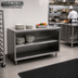 Thumbnail image #2 for Eagle Group Spec-Master Open Front Plate Cabinet with Stainless Steel Top, 60 x 18 Inches