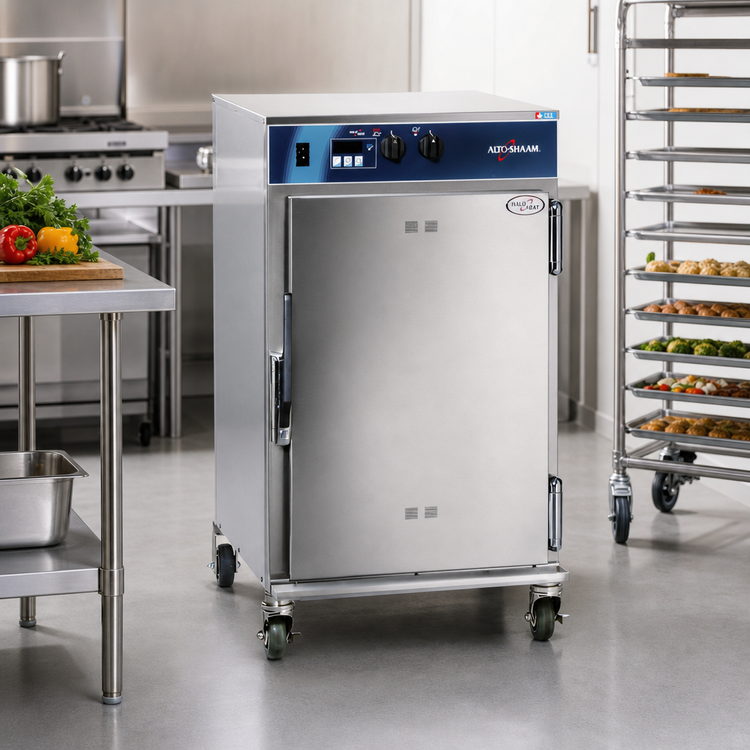 Product image #3 for Alto-Shaam Halo Heat 3/4-Height Electric Cook and Hold Oven, 8 Full-Size Sheet Pan Capacity