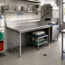 Thumbnail image #2 for Eagle Group Straight Clean Dishtable, 96 Inch x 30 Inch, Left-to-Right Operation, 16 Gauge 304 Stainless Steel Top