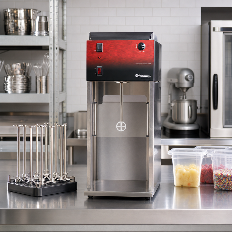 Product image #3 for Vitamix Mix'n Machine Advance Countertop Single-Spindle Frozen Dessert Machine with 10 Removable Agitators